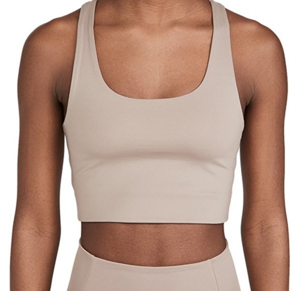 Girlfriend Collective Paloma Bra Limestone M